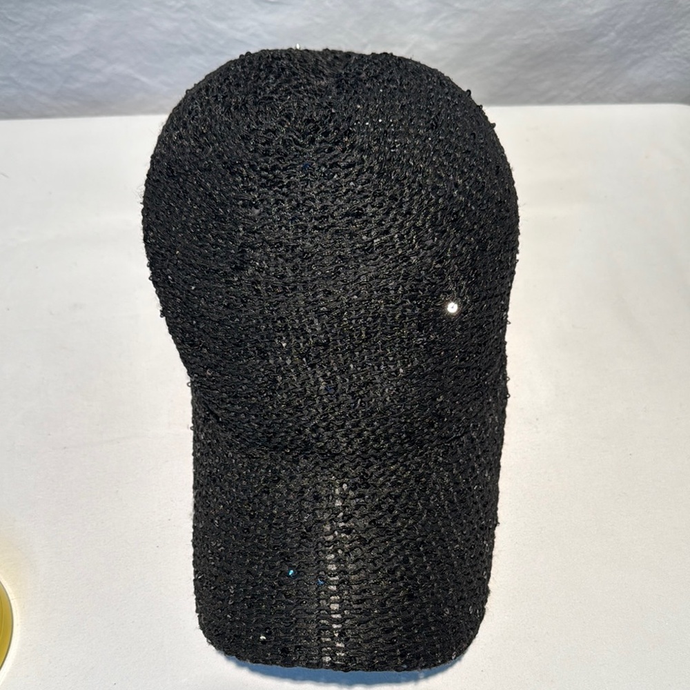 Black Knit Women's Hat - Picture 7 of 10